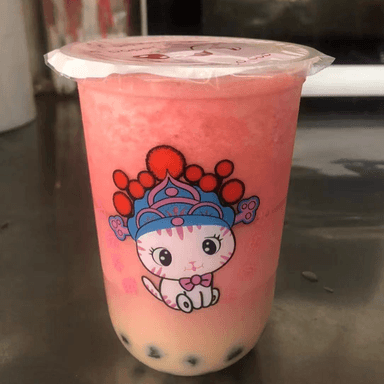 Té de tapioca con fresa 700ml