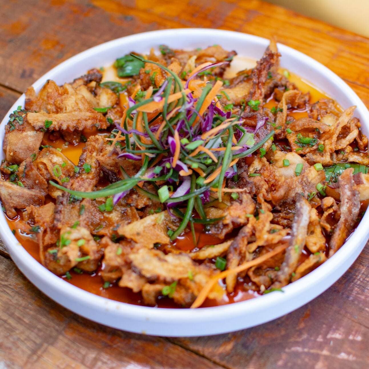 Pulpo salteado