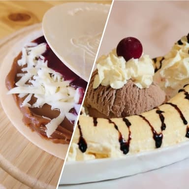 OBLEA + BANANA SPLIT