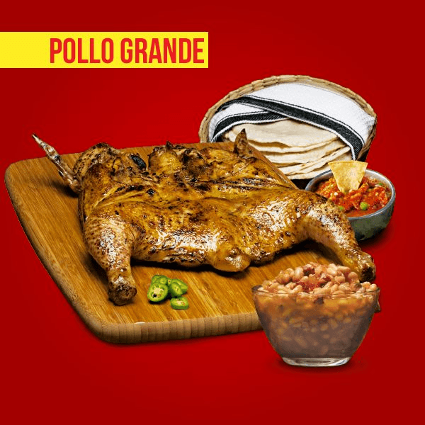 PKT 1 (1 Pollo Gde + 1 Complemento)