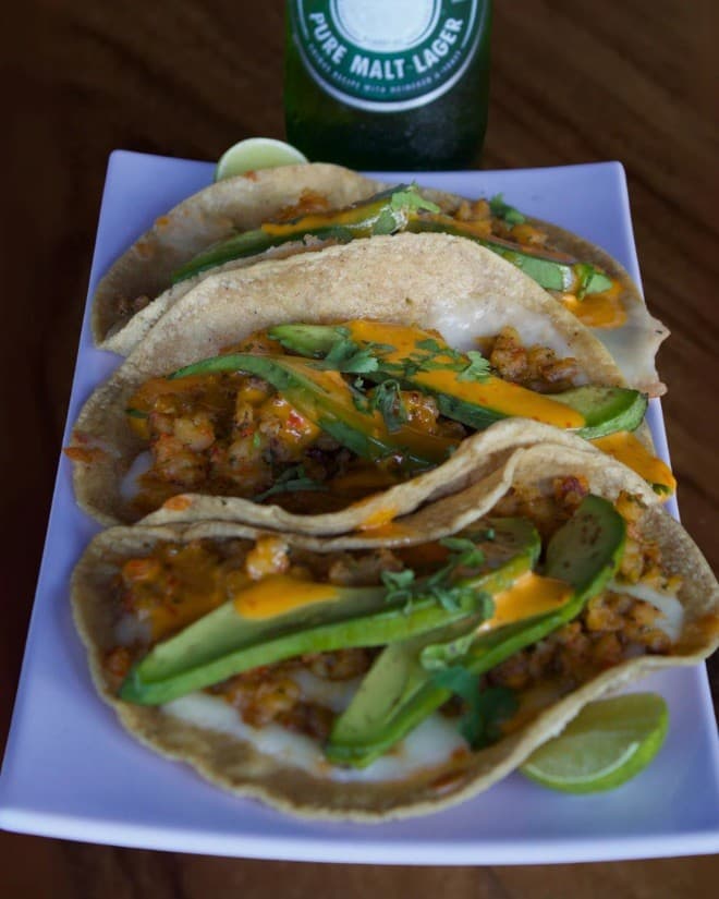 Tacos de camaron