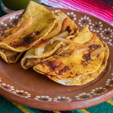 Taco de Mole Verde