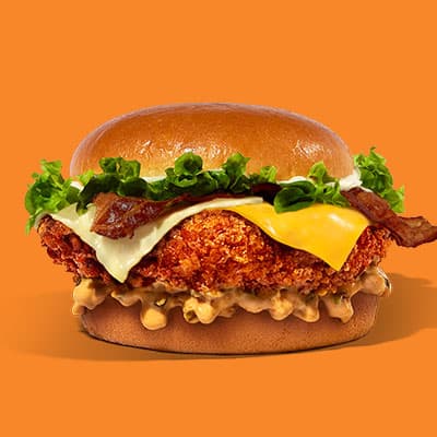 3 Quesos y Tocino Crispy King