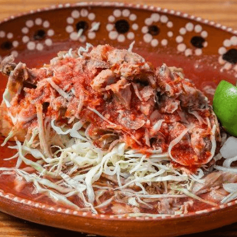Taco de arrachera con queso