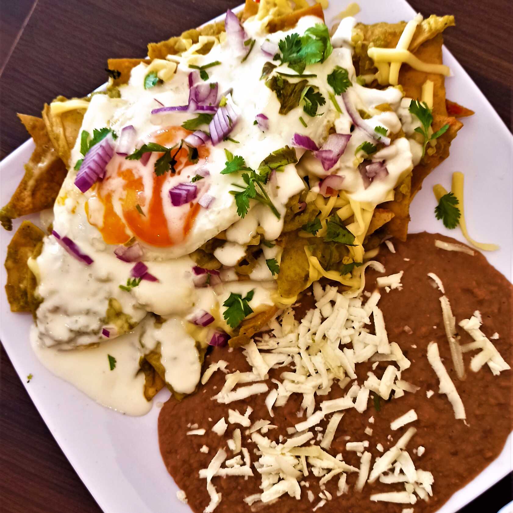 Chilaquiles con Huevo