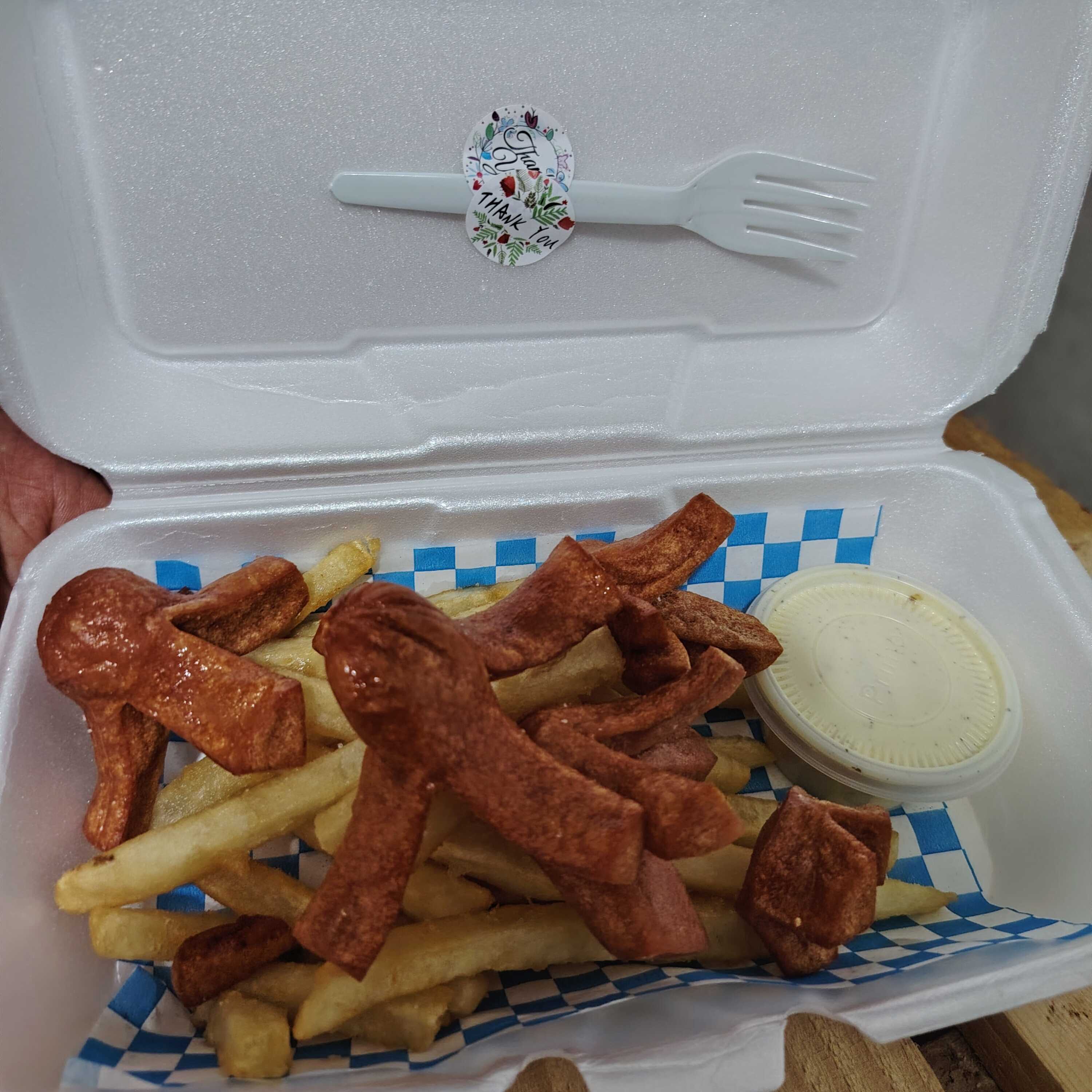 Salchipapas