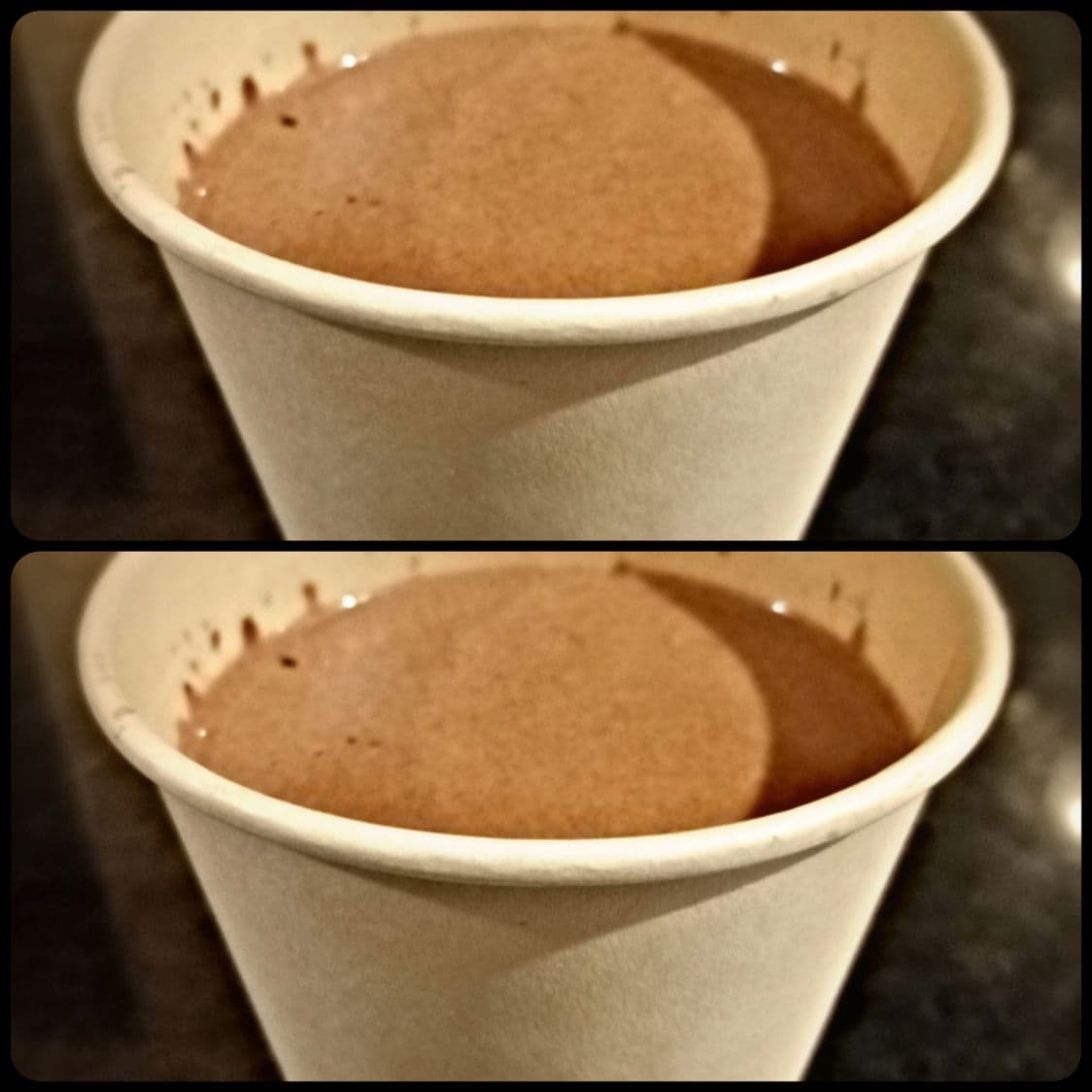 Chocolate con crema de avellanas dúo