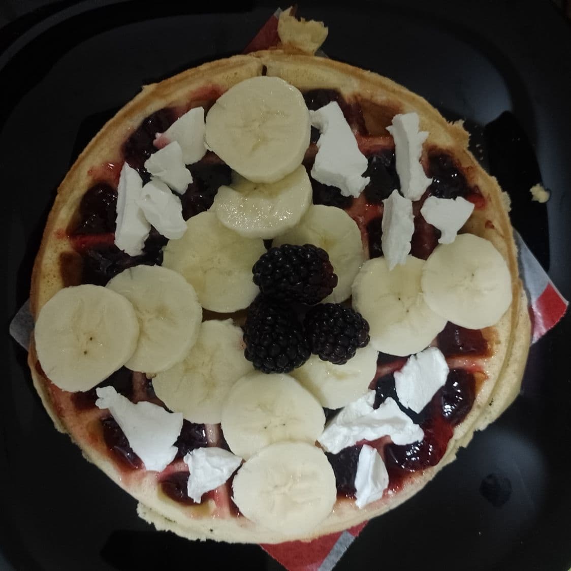 Waffle Zarzamora