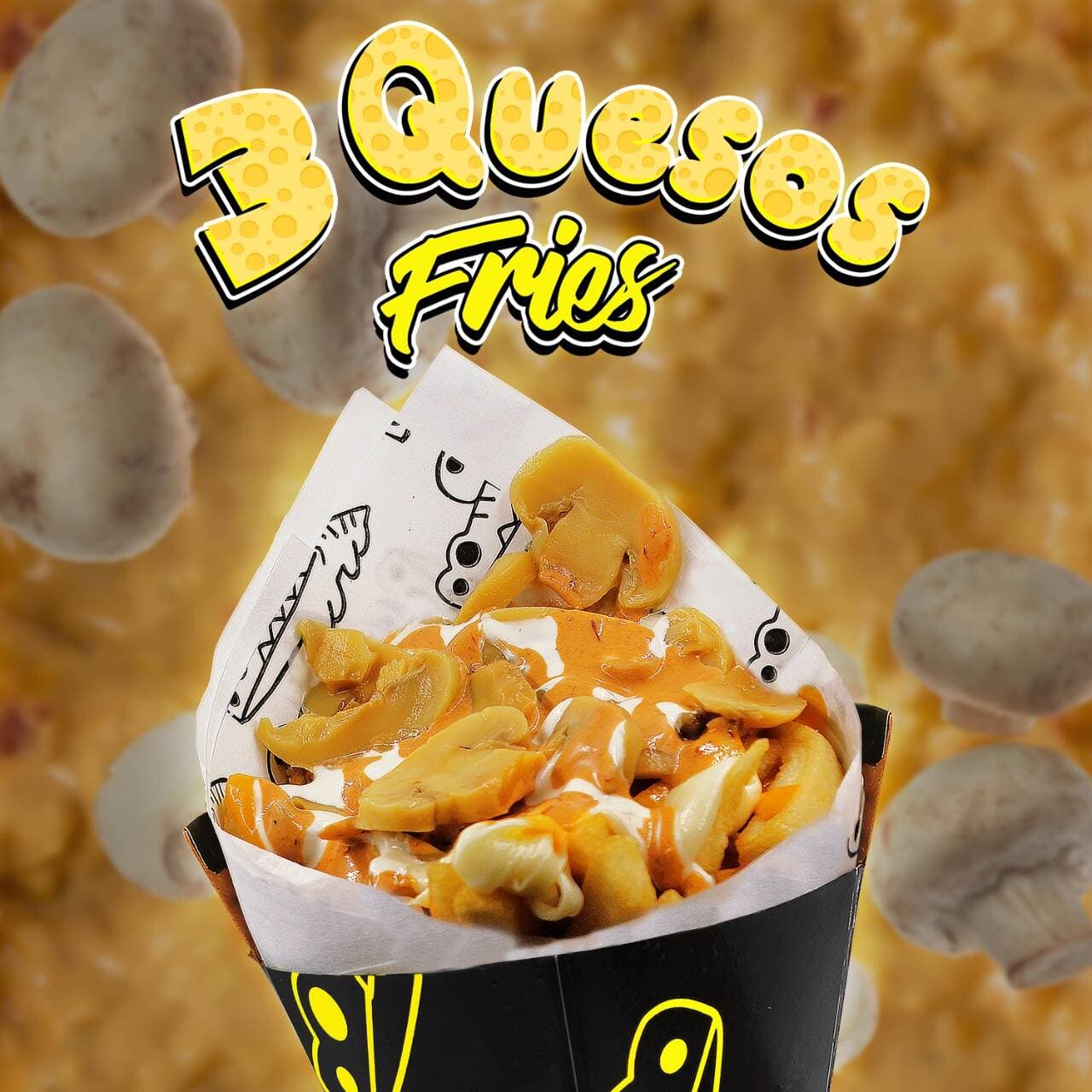 3 Quesos Fríes