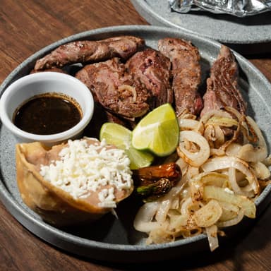 Arrachera con Black Angus