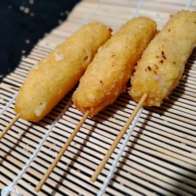 Kushiage de queso