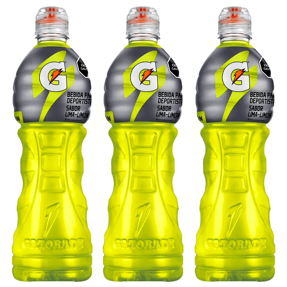 3 Gatorade Lima Limon 1 Lt