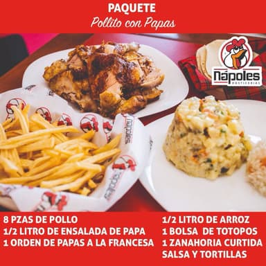 Pollito con Papas