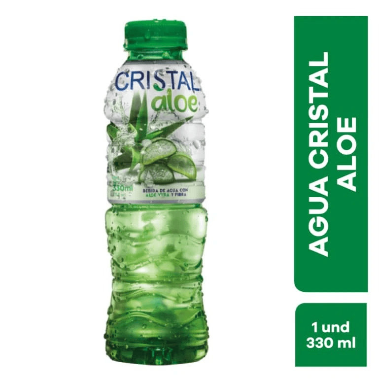 Agua CRISTAL Aloe 330ML