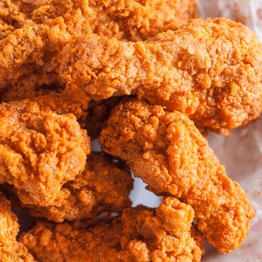 12 piezas de pollo frito