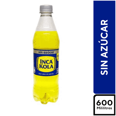 Inca Kola Sin Azúcar 600 ml