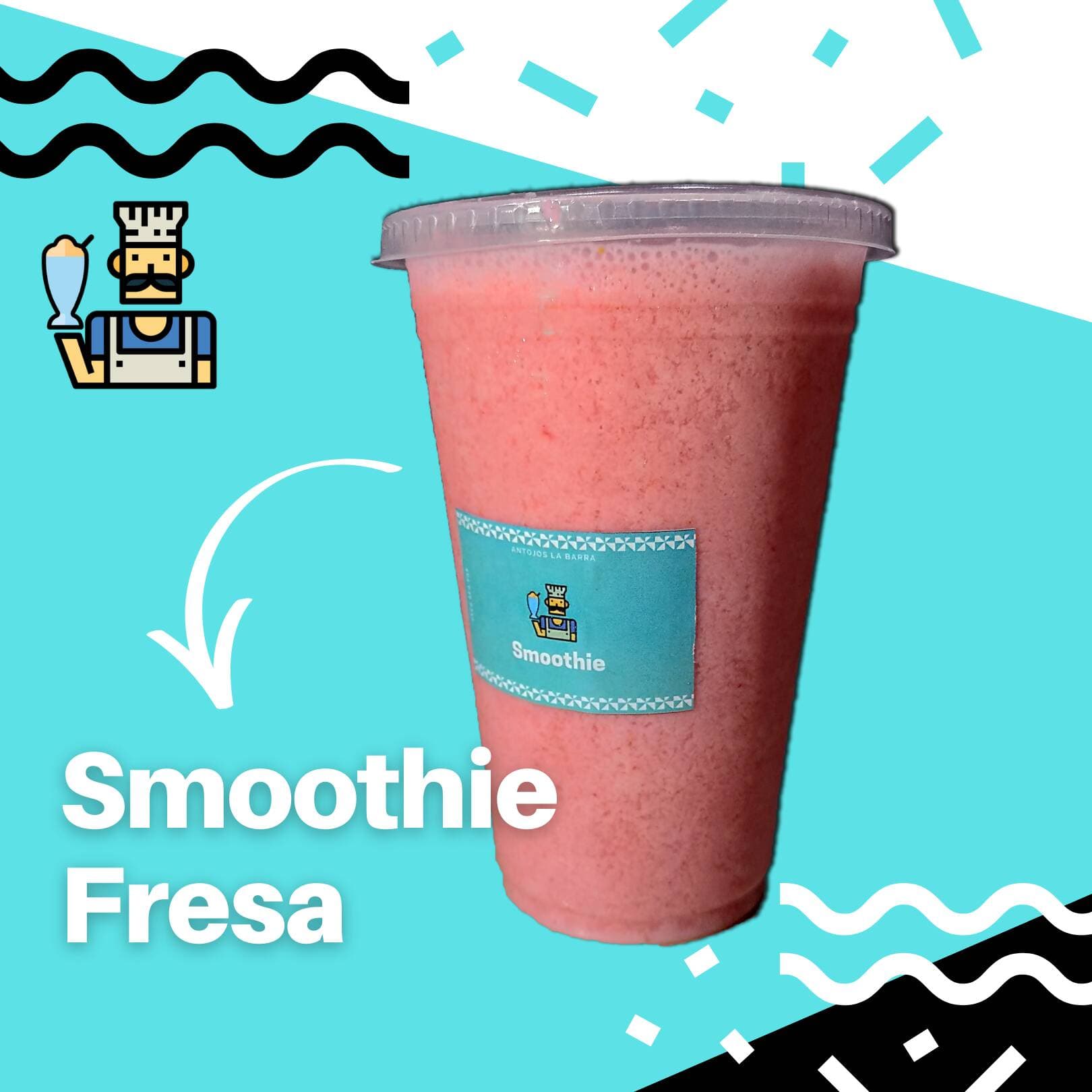 Smoothie Fresa Natural 18oz