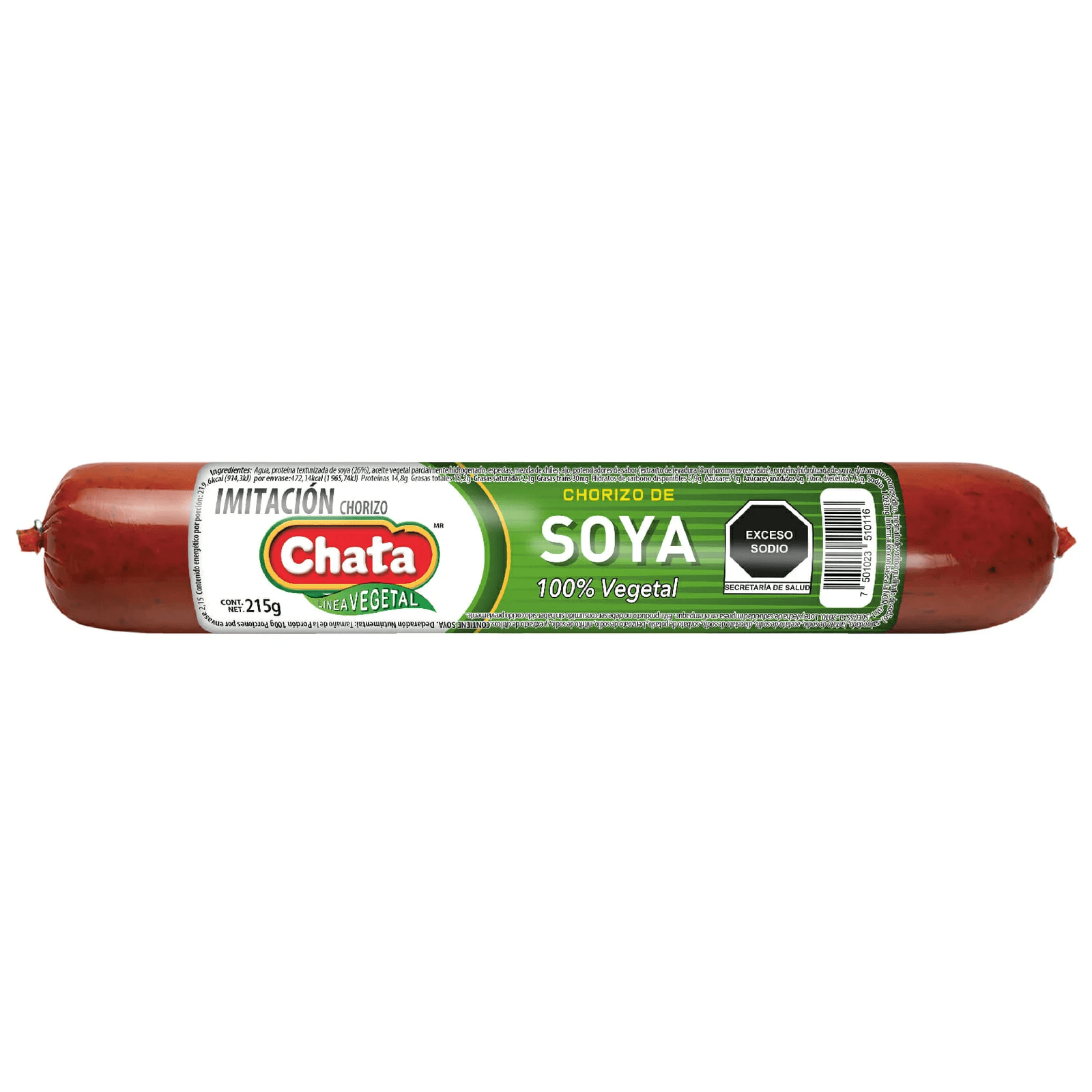 CHORIZO DE SOYA CHATA