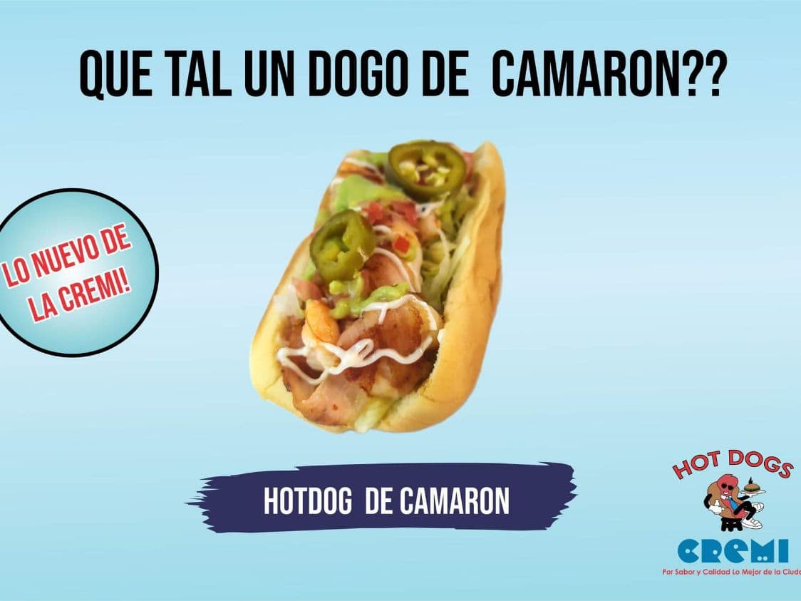 Hot Dog de Camarón