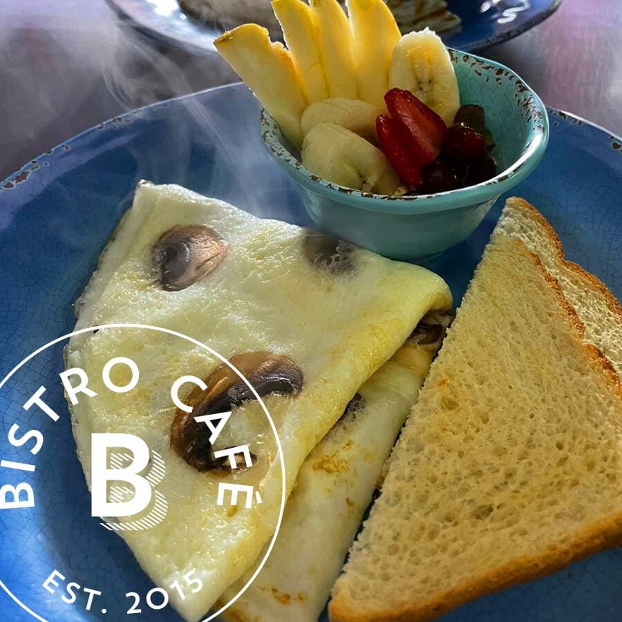 Omelette de Champiñones y Queso