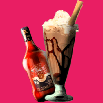 Malteada de Ron