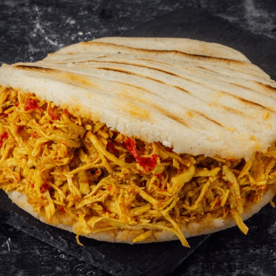Arepas de Pollo Desmechado