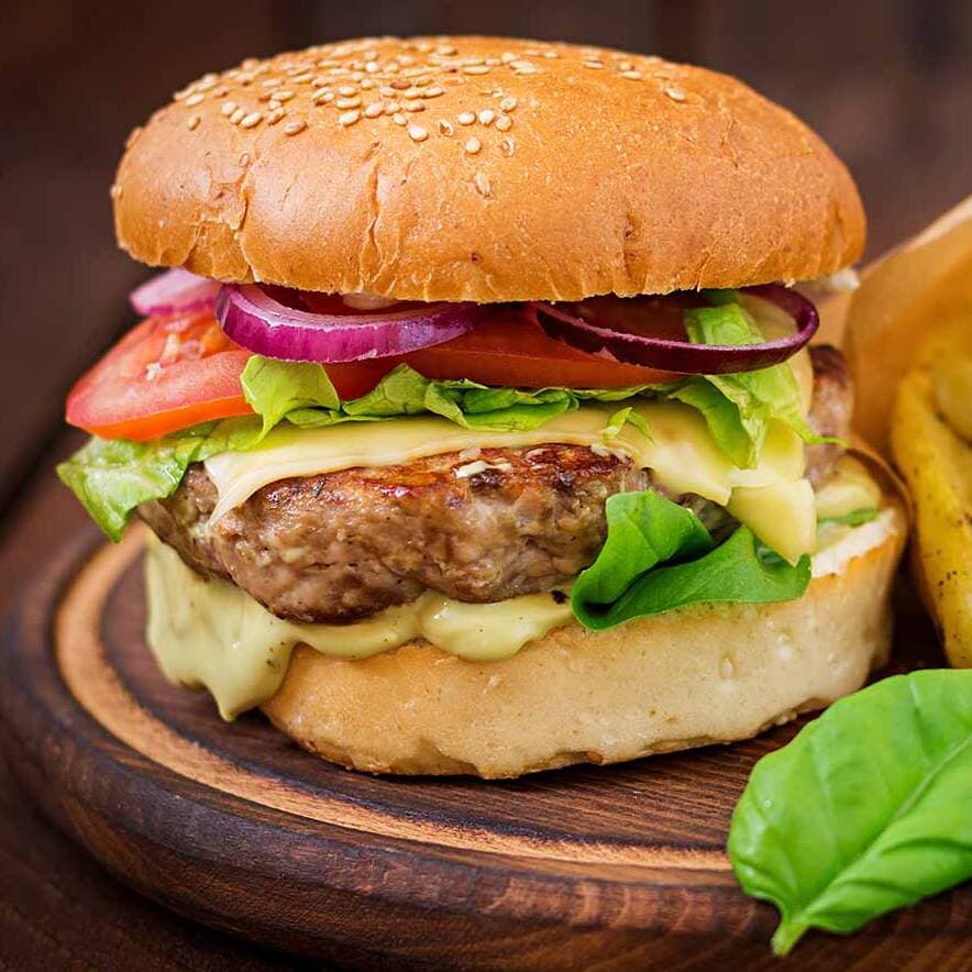 Hamburguesa Res