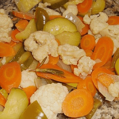 Verduras Curtidas