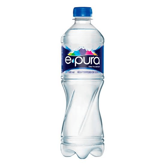 Agua natural e-pura 600ml