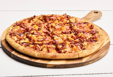 Pizza Cerdo dulce BBQ