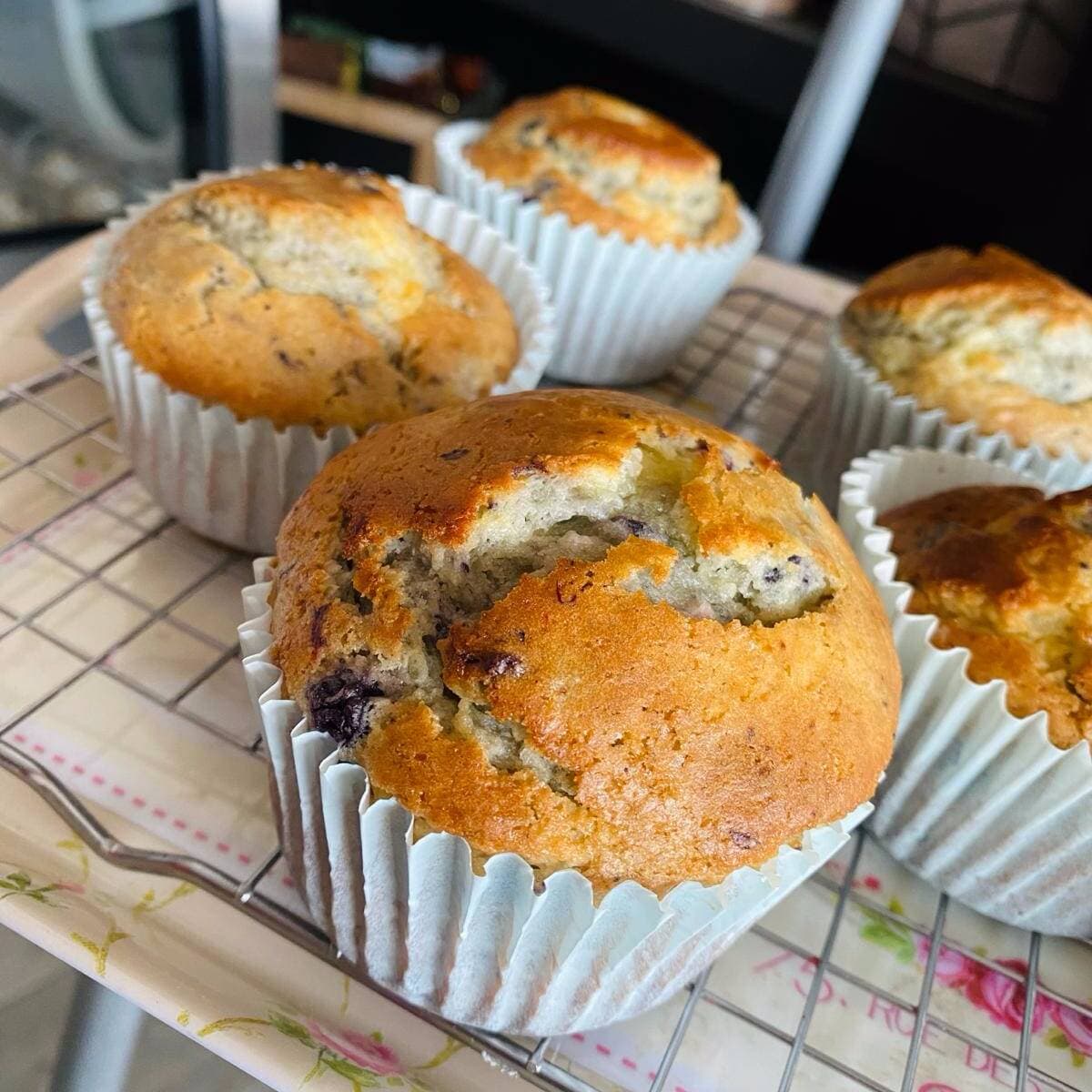 Muffin de Blueberry.