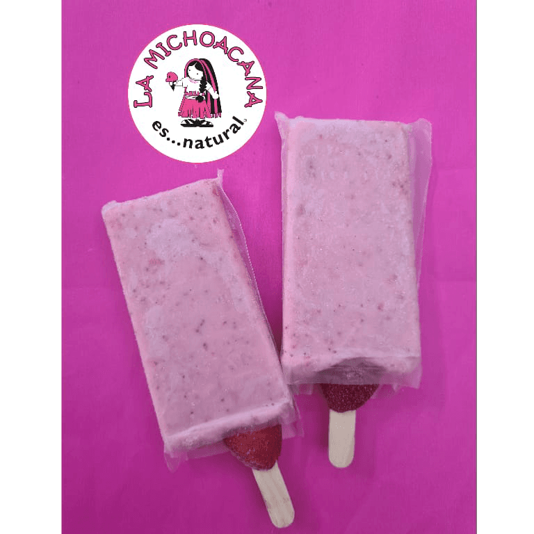 Fresa de Leche (paleta de Crema)