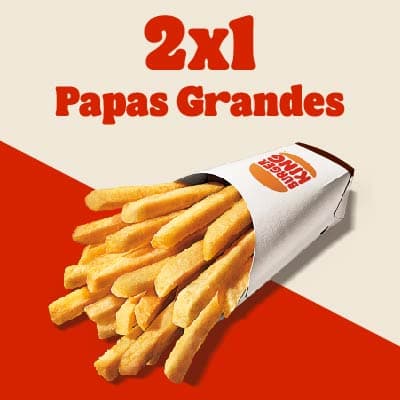 2 x 1 Papas Grandes