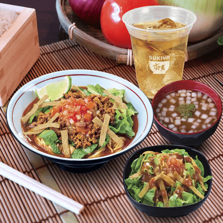 Ramen Azteca Combo Ensalada Azteca