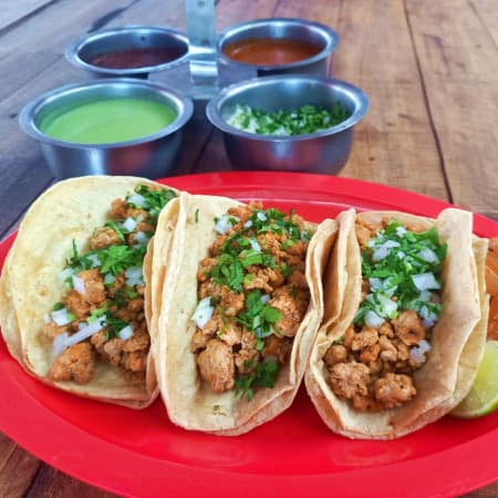 Tacos de Bistec Adobado