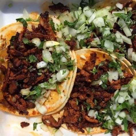 Orden de Tacos de Cecina Enchilada