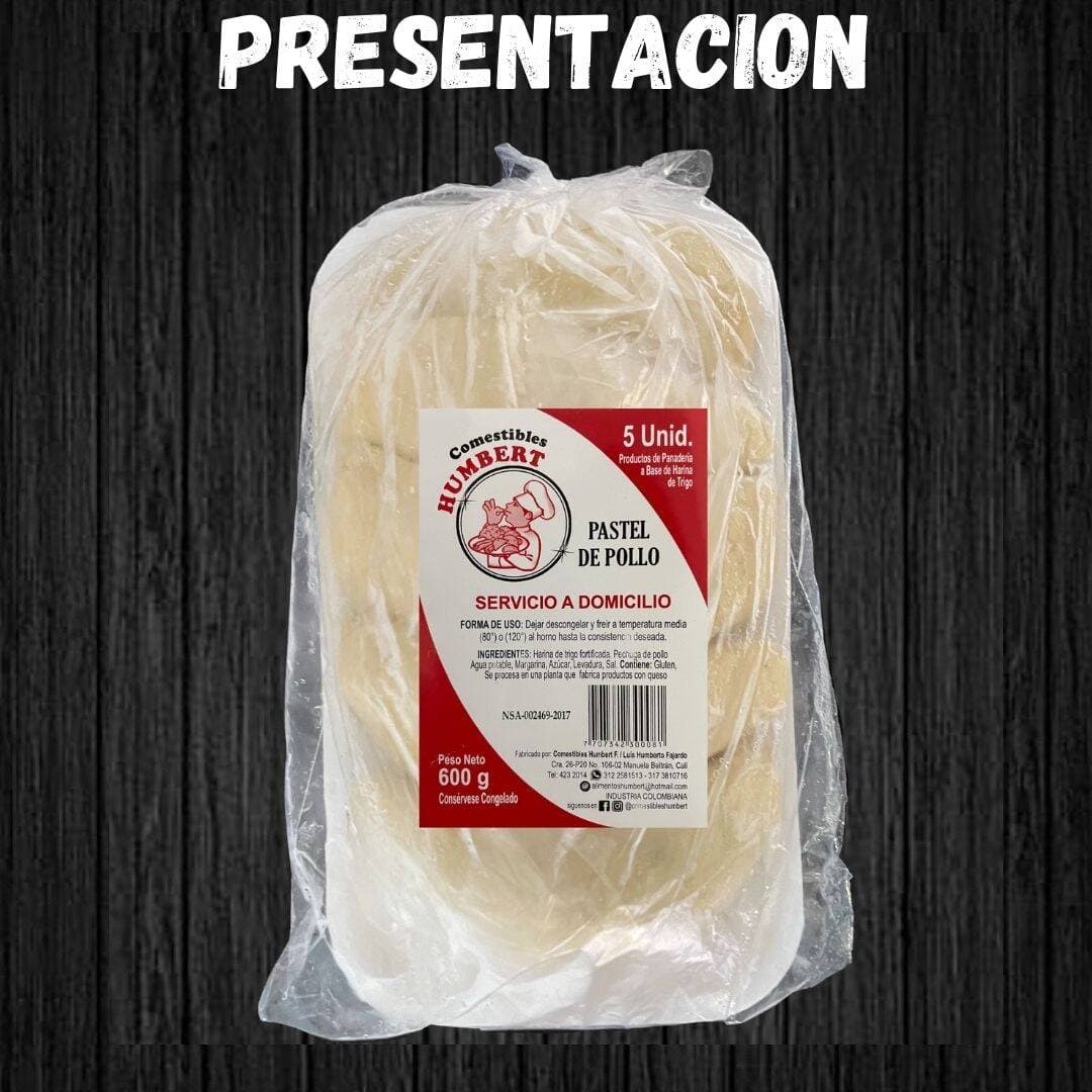 Pastel con Pollo X5 Unid