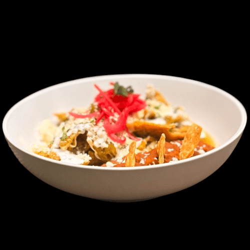 COMBO CHILAQUILES VERDES + CAFÉ A TU GUSTO