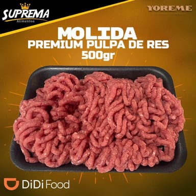 Molida Premium de Res 500 gr