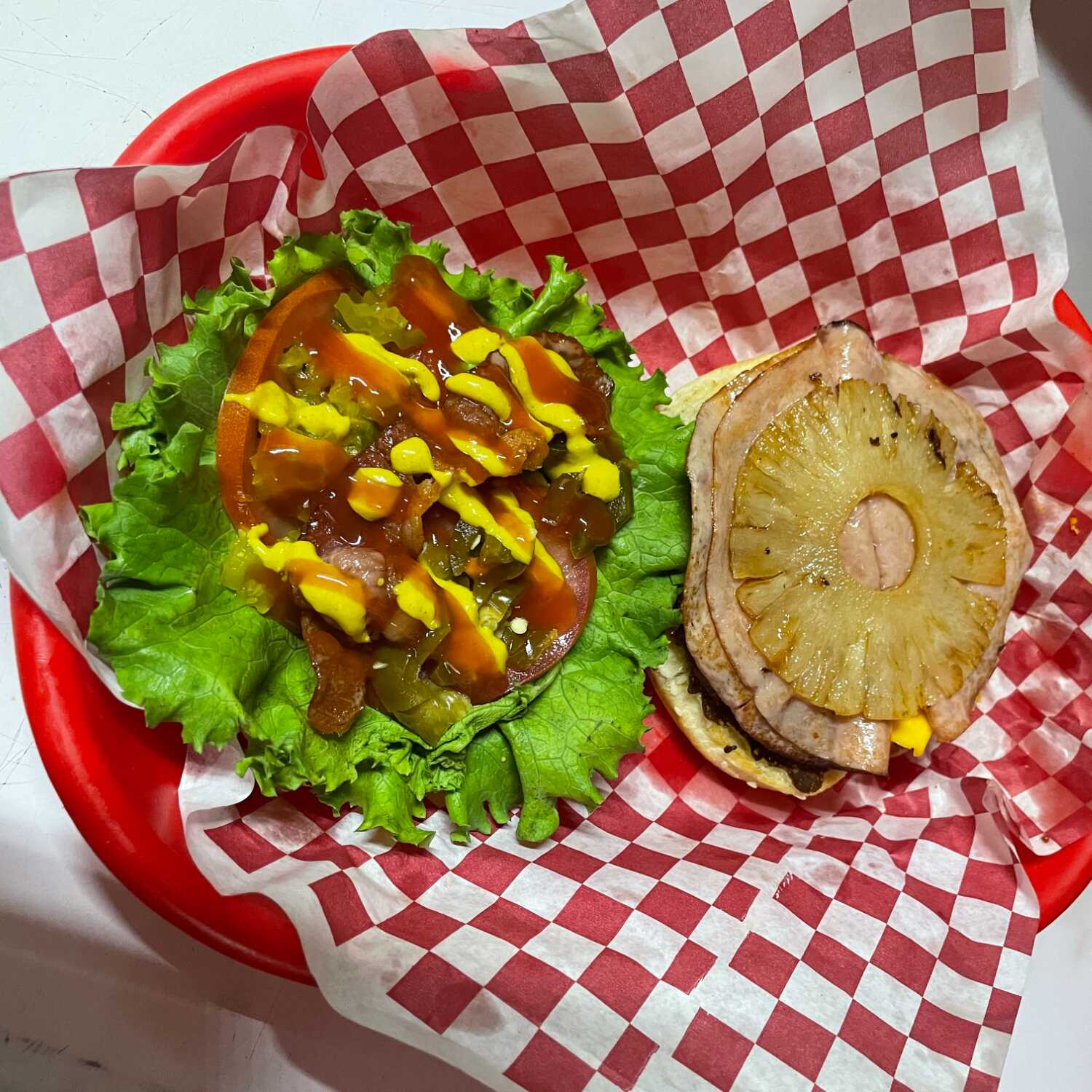 HAMBURGUESA HAWAIANA
