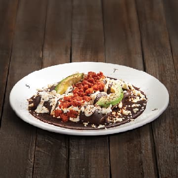 Enfrijoladas Veracruzanas