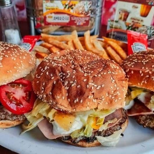 Hamburguesa Hawaiana