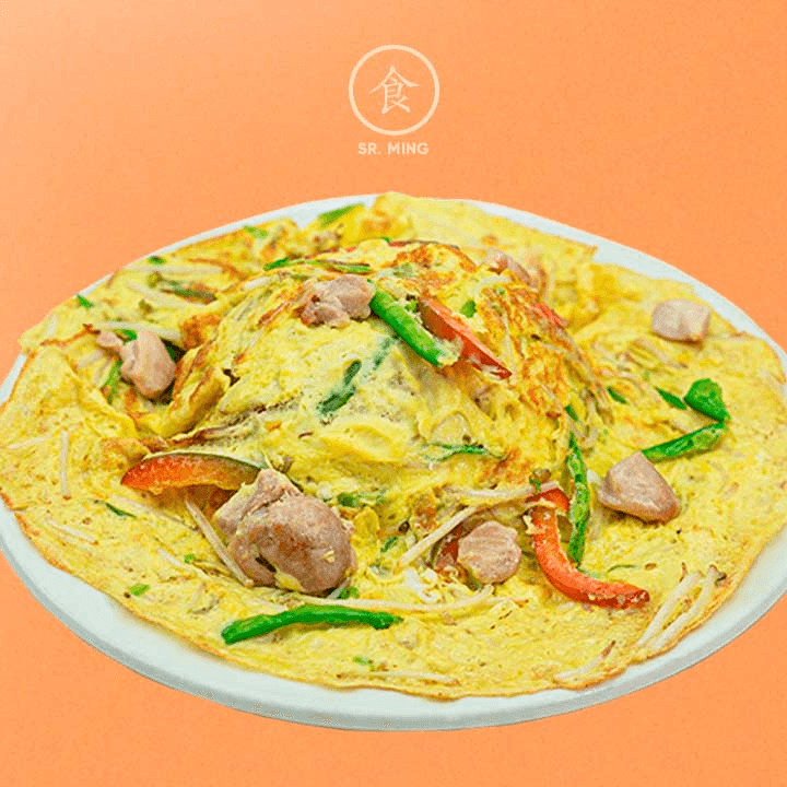 Arroz Chaufa con Tortilla