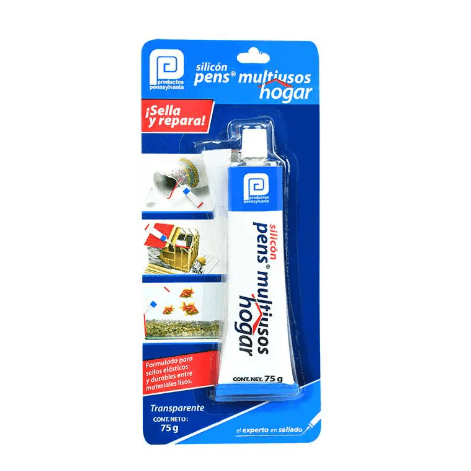 PENS SILICON MULTIUSOS TRANSPARENTE