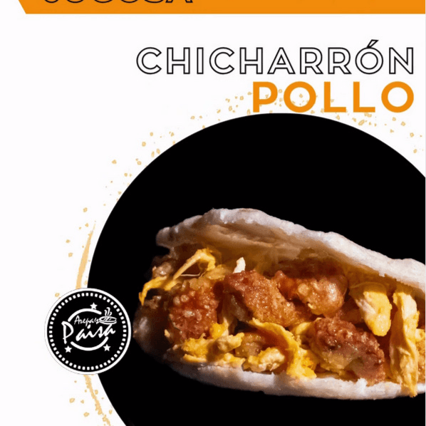 Combo Arepa Pollo Chicharron