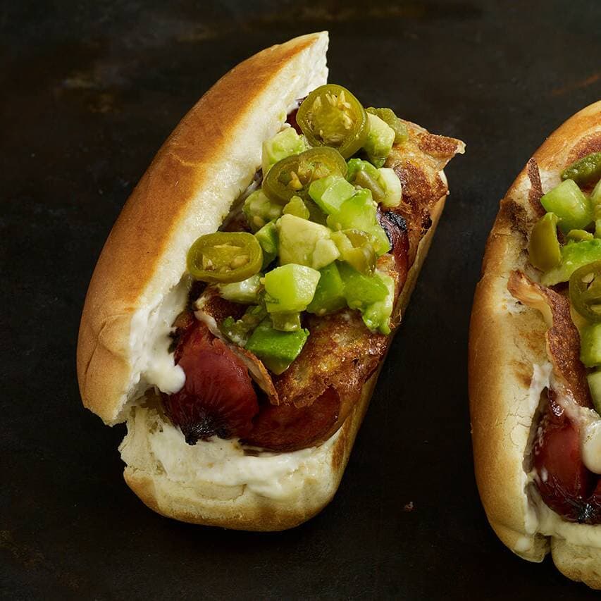 Hotdog Guacamole