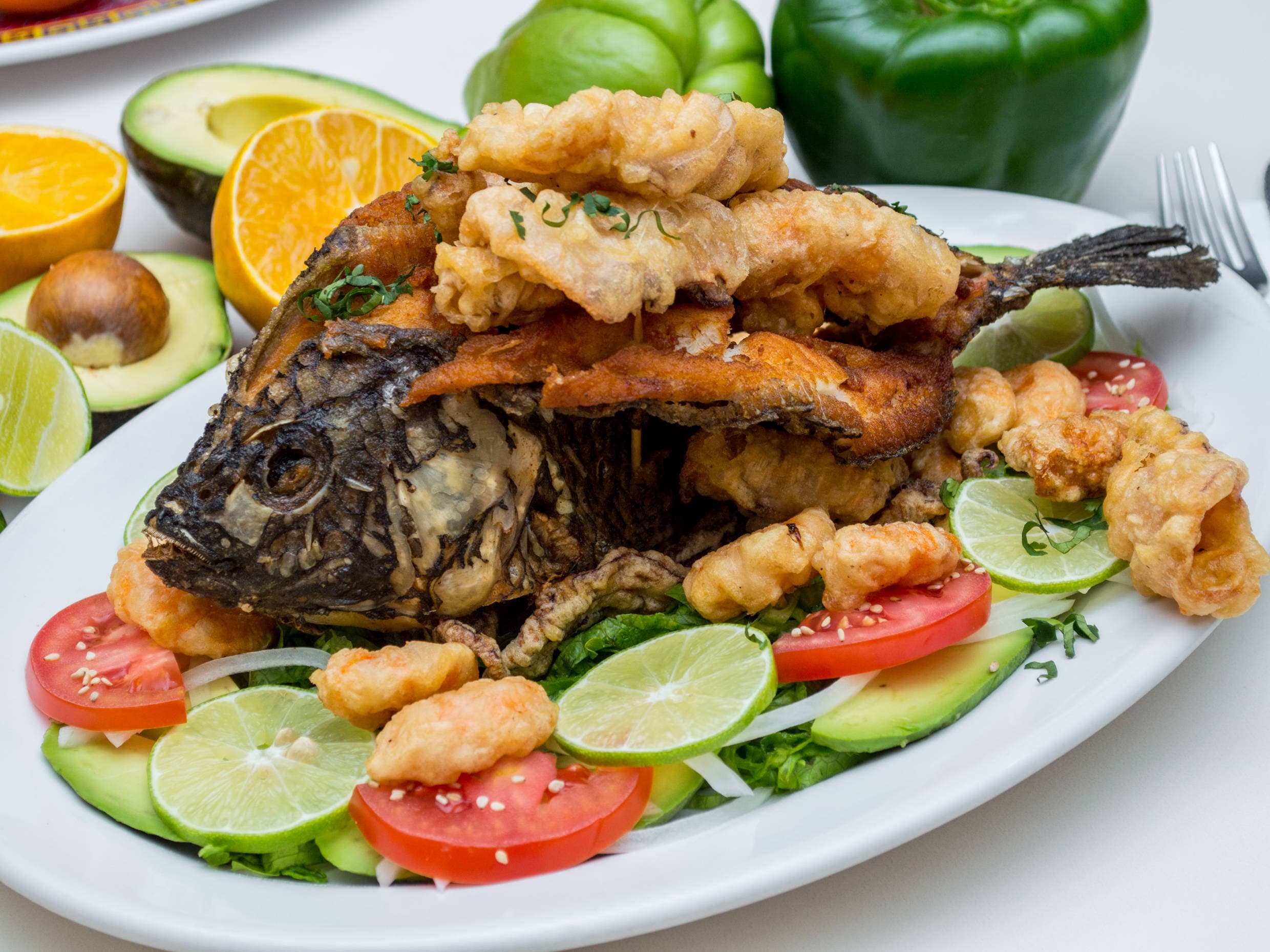 Mojarra Empapelada
