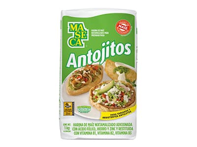 HARINA DE MAIZ MASECA ANTOJITOS 1 KG