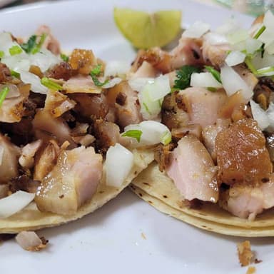 Taco de Cuerito de Barriga o Pancita