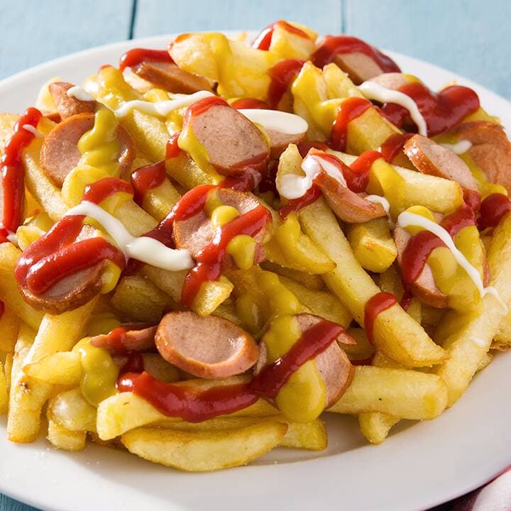Salchipapas Especial